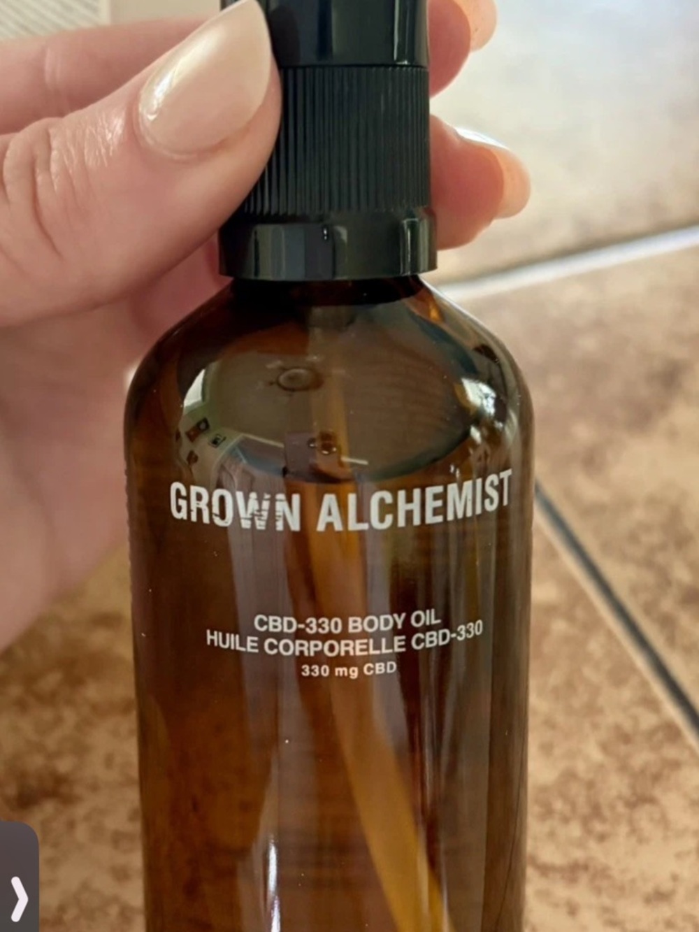 Grown Alchemist Amber Bottle Oil